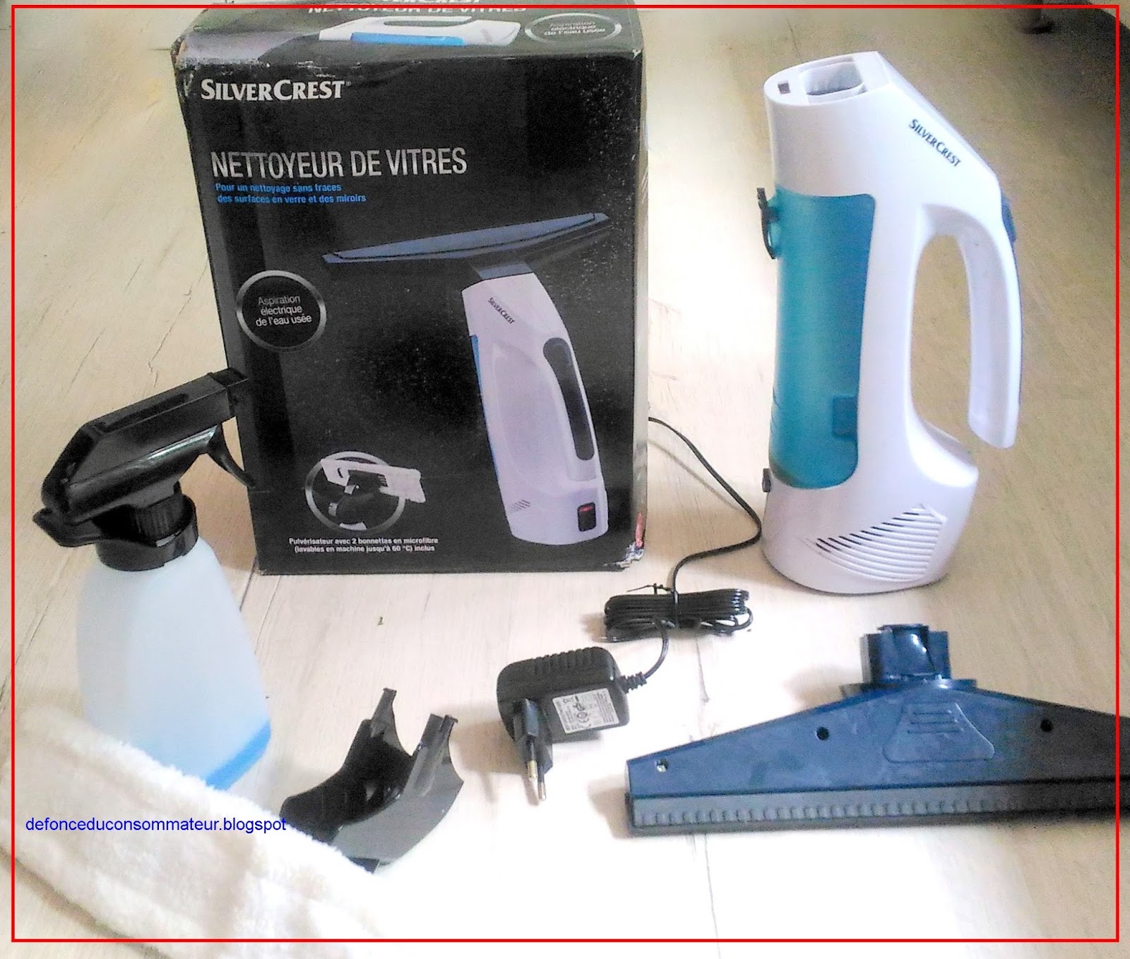 La Défonce Du Consommateur Lave vitre Lidl Silvercrest de