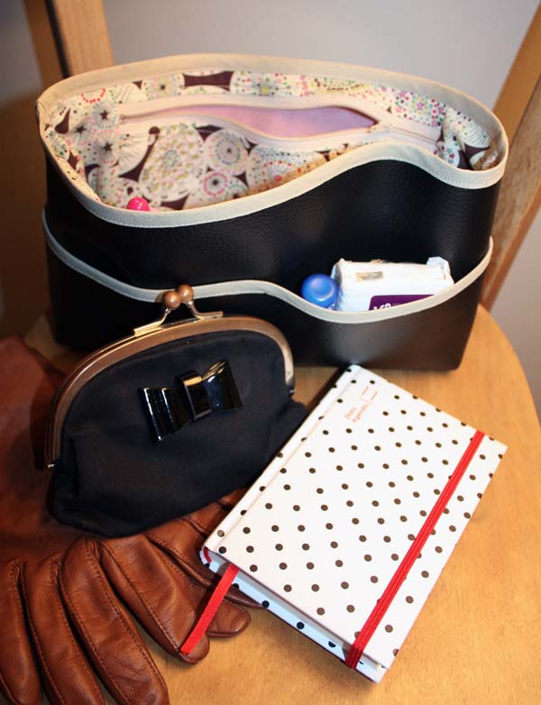 Le tuto de mon organisateur de sac pour mes jolis mômes