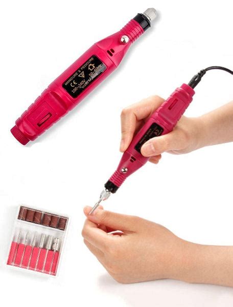 Lime À Ongle Électrique Utilisation