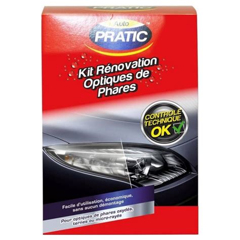 Kit Renovation Optique Auto&nbsp;Pratic