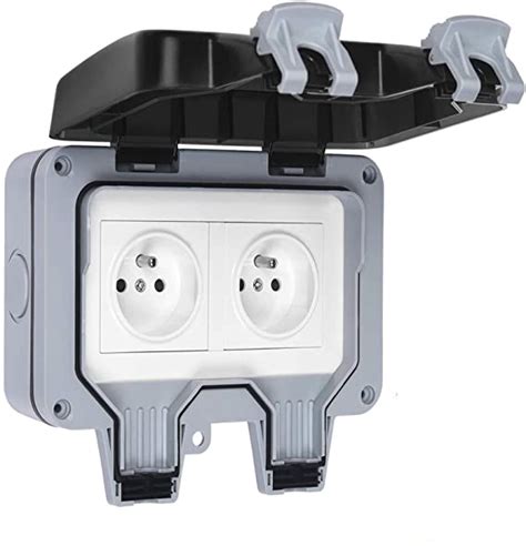 Double Prise Exterieur&nbsp;Programmable