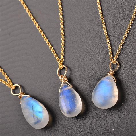 Collier Pierre De Lune&nbsp;Femme