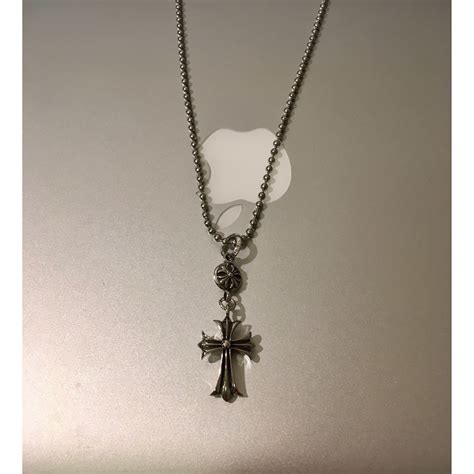 Collier Long Chrome&nbsp;Hearts